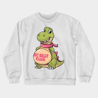 Pregosaurus Rex Pregnancy Mom Dinosaur, Pregnancy Gift Crewneck Sweatshirt